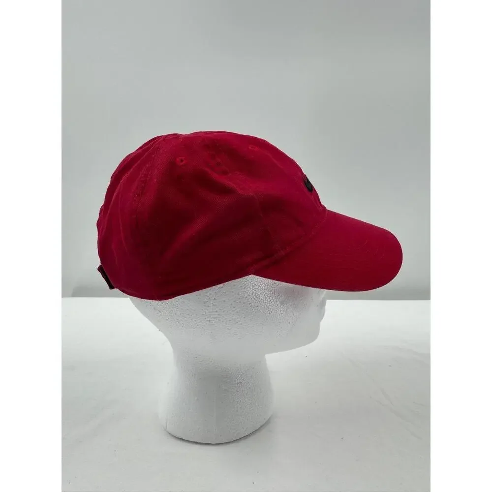 Nike red adjustable